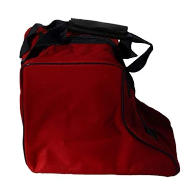 Image of Rhinegold Unisex Short Red Boot Bag, Red, One Size UK