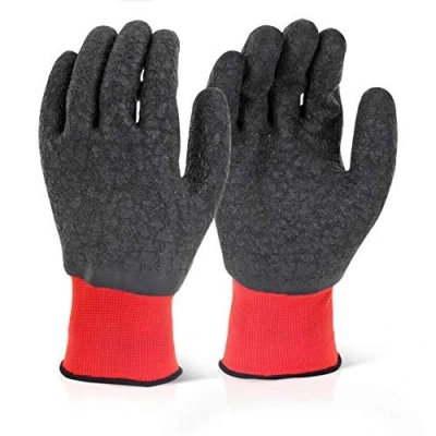 Image of Multi Purpose Fully Coated Latex Polyester Knitted Glove Medium