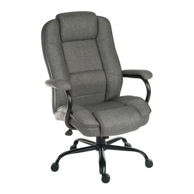 Image of TEKNIK Goliath Duo 6989 Fabric Tilting Executive Chair Grey
