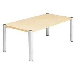 Image of Lento Reception Rectangular Coffee Table Beech OF0302