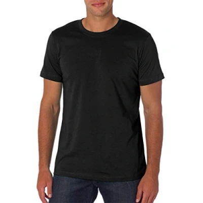 Image of Canvas Unisex Crew Neck T Black