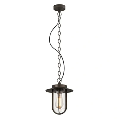 Image of Montparnasse Outdoor Pendant Light Bronze IP44, E27
