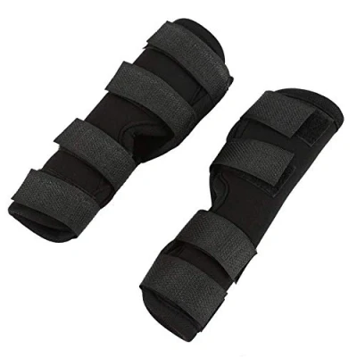 Image of Fdit 1 Pair of Dog Rear Leg Brace Pet Surgical Injury Bandage Wrap Heal Wound Protector(S)