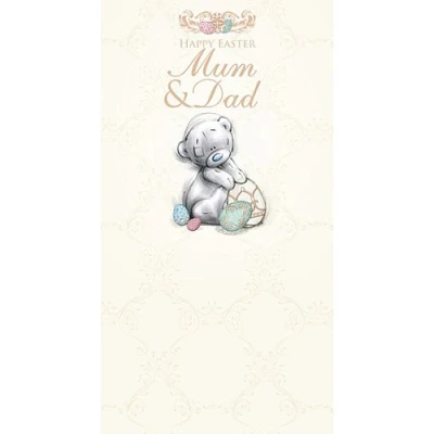 Image of Me to You Happy Easter Mum &amp; Dad Card Tatty Teddy