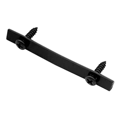 Image of Musiclily Pro 45mm Brass Guitar String Retainer Bar Guide Tree for Double Locking Tremolo Bridge System, Black