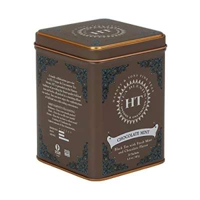 Image of HARNEY &amp; SONS Flavored Black Tea, Chocolate Mint