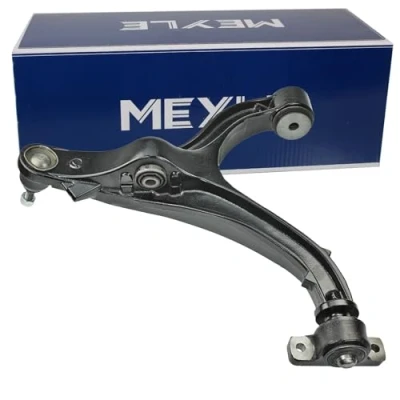 Image of MCA1126 Suspension Arm MEYLE 57 16 050 0000 ORIGINAL Quality Lower, Front Axle Left Control Grey Cast Iron JEEP: GRAND CHEROKEE 3