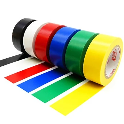 Image of YTBUBOR Insulation Tape PVC Electrical 25mm*15m 6 Colour Pack Waterproof Adhesive Gaffer
