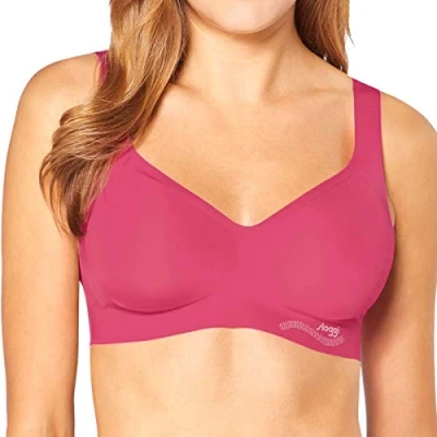 Image of 1 Pack Guava Zero Feel Seamfree Bralette with Removable Pads Ladies Extra Small Sloggi