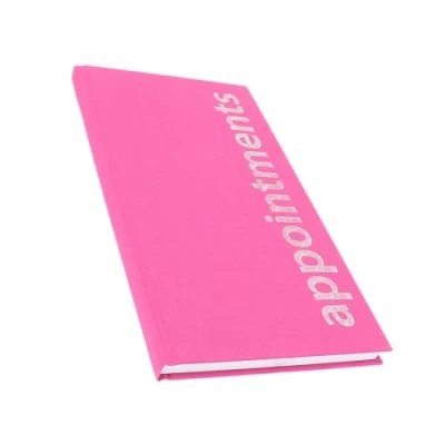 Image of Agenda Salon Appointment Book 3 Column Assistant Pink