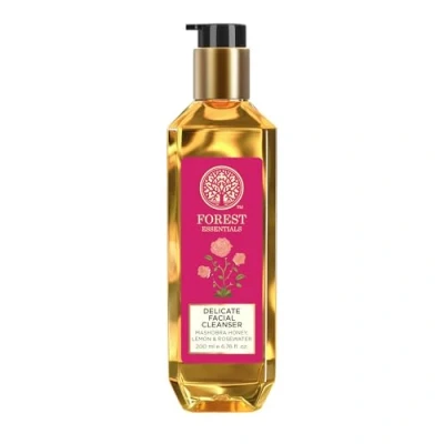 Image of Forest Essentials Mashobra Honey, Lemon and Rosewater Facial Cleanser, 200ml