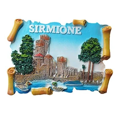 Image of Sirmione Lake Garda Italy Fridge Magnet Travel Souvenir Gift Collection Home Kitchen Decoration Magnetic Sticker,Sirmione Refrigerator
