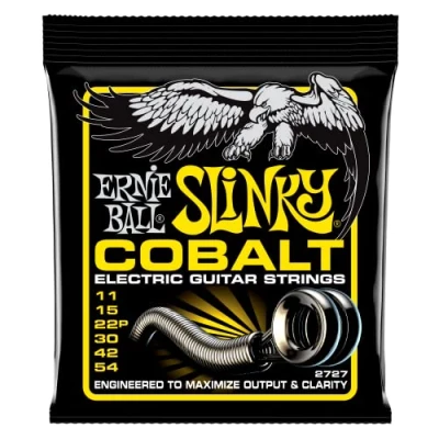 Image of Ernie Ball Beefy Slinky Cobalt Electric Guitar Strings 11 54 Gauge