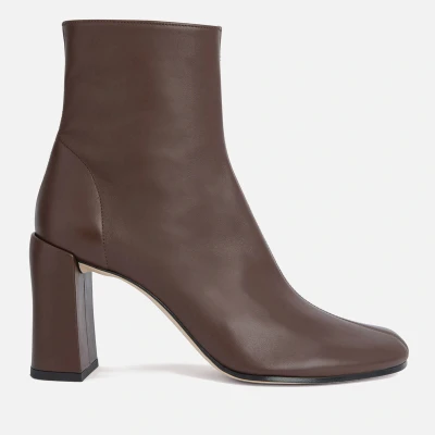 Image of BY FAR Women&#039;s Vlada Leather Heeled Boots UK 5