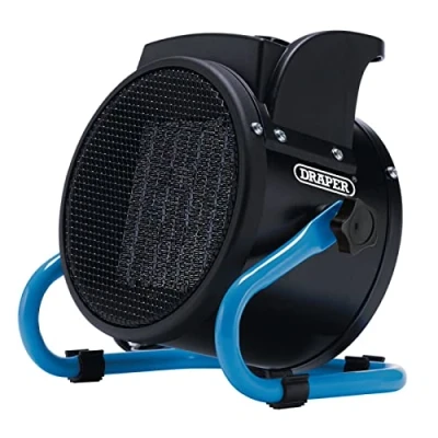 Image of Draper 230V PTC Electric Space Heater, 2kW, 6824 BTU