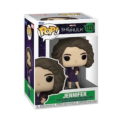 Image of Funko POP! Vinyl: Marvel She Hulk Jennifer Collectable Vinyl Figure Gift Idea Official Merchandise Toys for Kids &amp; Adults TV Fans Model Collectors and Display