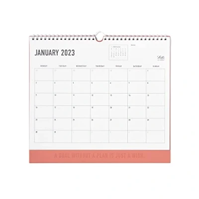 Image of Letts of London Conscious Wall Calendar clay, 23 082348