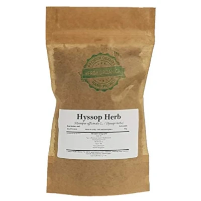 Image of Herba Organica Hyssop Herb Hyssopus Officinalis L Herbal Tea (50g)