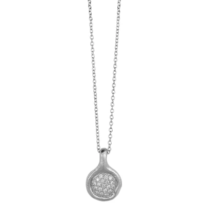 Image of Orphelia WoMens 925 Sterling Silver Chain with Pendant ZH 4849 One Size