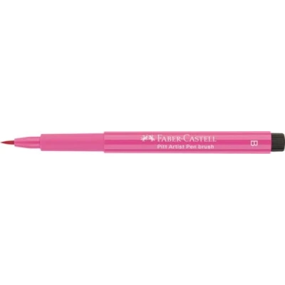 Image of Faber Castell Art &amp; Graphic Pitt Artist Pen Brush India Ink Pen, Pink Madder Lake, Single For Art, Craft, Drawing, Sketching, Home, School, University, Colouring
