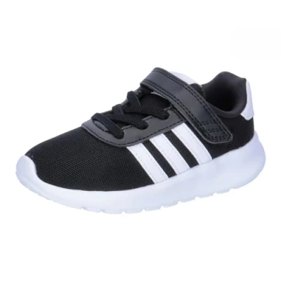 Image of adidas Unisex Baby Lite Racer 3.0 Shoes Running, core Black/Cloud White, 5.5 UK Child
