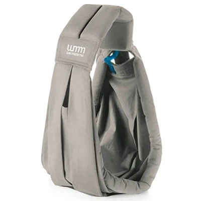 Image of We Made Me Smile Organic Baby Sling, Five Carry Positions, from 3.6 15.9kg, Pebble