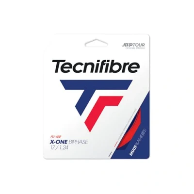 Image of Tecnifibre X One Biphase Tennis String 1.30mm Black 12m Set