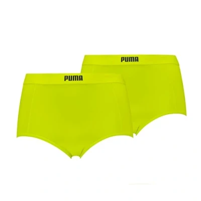 Image of Puma Women&#039;s Hipster Underwear, Green, 12 (pack of 2)