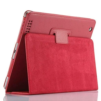 Image of Case for Apple iPad Air/Air 2 9.7 2017 2018 Pro 5th &amp; 6th Generation Stand Folio Cover (Red)