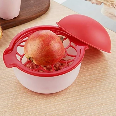 Image of Yuehuamech Pomegranate Peeler Silicone Non Slip Fast Fruit Machine Bowl Kitchen Processed Supplies for Removing Seed