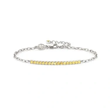 Image of Nomination Lovelight Silver + Yellow Bracelet