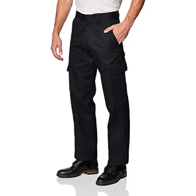 Image of Dickies, Men&#039;s, CARGO WORK PANT RELAXED, BLACK, 36W / 32L