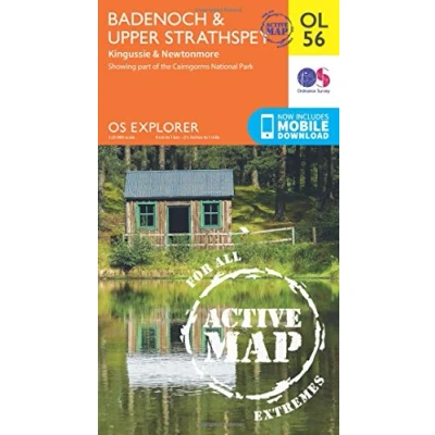 Image of Explorer OL 56 Active D Badenoch &amp; Upper Strathspey Map