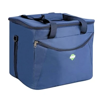 Image of ADEPTNA Portable Lightweight Extra Large 30 Litre 60 Can Insulated Cooler Cool Bag Collapsible BBQ Picnic Camping Festivals