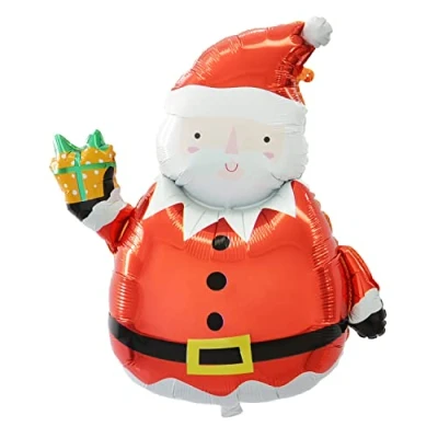 Image of Amscan 9915315 Santa Large Shape Foil