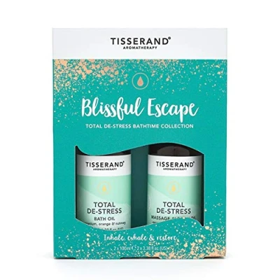 Image of TISSERAND Blissful Escape Collection Total De Stress Bath Oil 100ml Body
