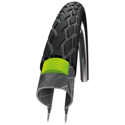 Image of Schwalbe 559 Marathon Green Guard Reflex Bicycle Wire Cover Black Size: 20X1.50&quot; 40 406 SCHW/SCHW