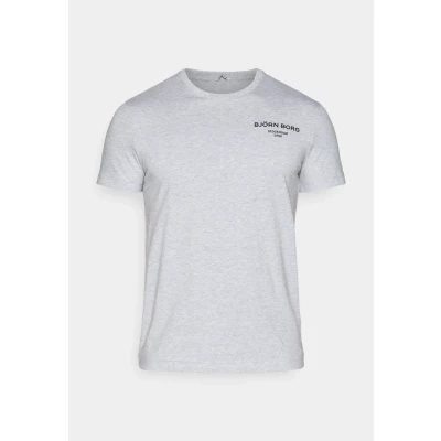 Image of Björn Borg Essential Basic Tshirt, Men&#039;s, Size: Large, Light grey