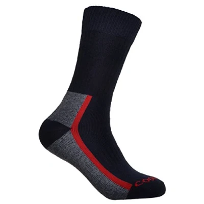 Image of 2 Pairs of Mens Thick Cotton Coolmax Socks Hiking, walking, Size 6 8.5 Medium