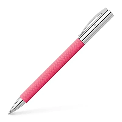 Image of Faber Castell Ambition OpArt Ballpoint Pen Pink Sunset
