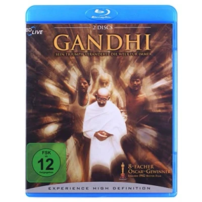 Image of GANDHI (BLU RAY) VARIOUS [1982] [Region A &amp; B C]