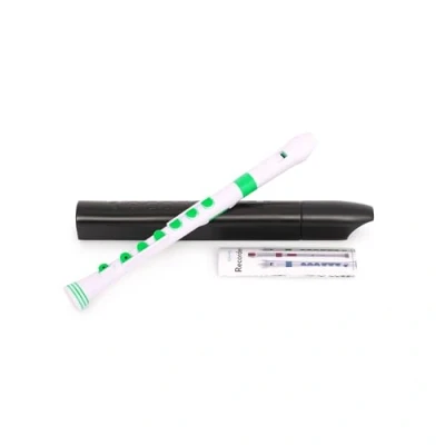 Image of Nuvo N320RDWGN Recorder Plus with Green Trim, White