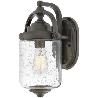 Image of Hinkley Willoughby Outdoor Wall Lantern Oil Rubbed Bronze, IP44