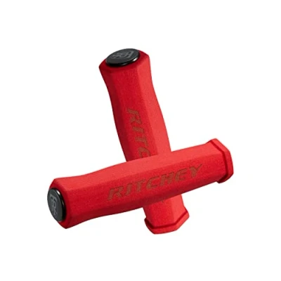 Image of Ritchey WCS TrueGrip Ergo Handle, Ergo, red,125 mm