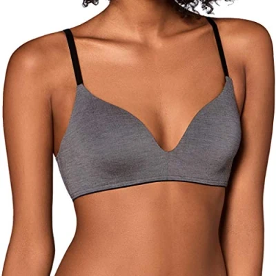 Image of Sloggi WOW P Tshirt bra, Women&#039;s, Size: 34E. 36D, Black combination