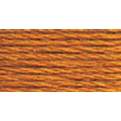 Image of DMC 117 976 6 Strand Embroidery Cotton Floss, Medium Golden Brown, 8.7 Yard