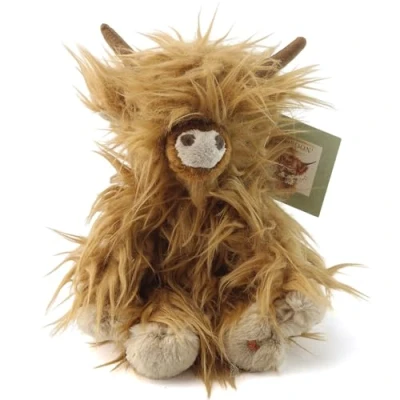 Image of Wrendale Designs &#039;Gordon&#039; Highland Cow Medium Plush Cuddly Toy