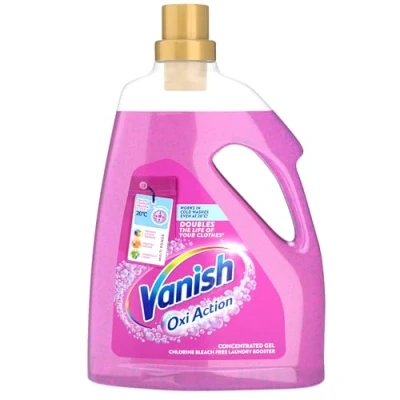 Image of Vanish Gold Oxi Action Gel Stain Remover Fabric Clothes Colour Safe 2250ml