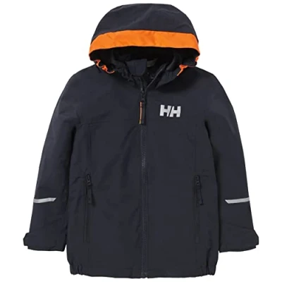 Image of Helly Hansen Kids Unisex Shelter Jacket 2.0, 8, Navy