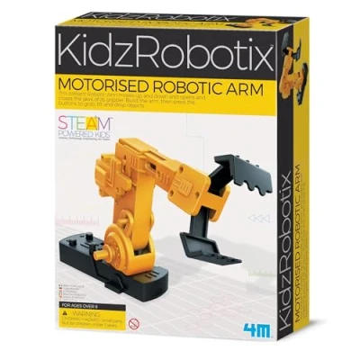 Image of 4M Kidz Robotix Motorised Robotic Arm
